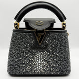 Louis Vuitton Capucines Mini mit Strassbesatz
