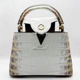 Louis Vuitton Capucines Mini in Krokodilprägung