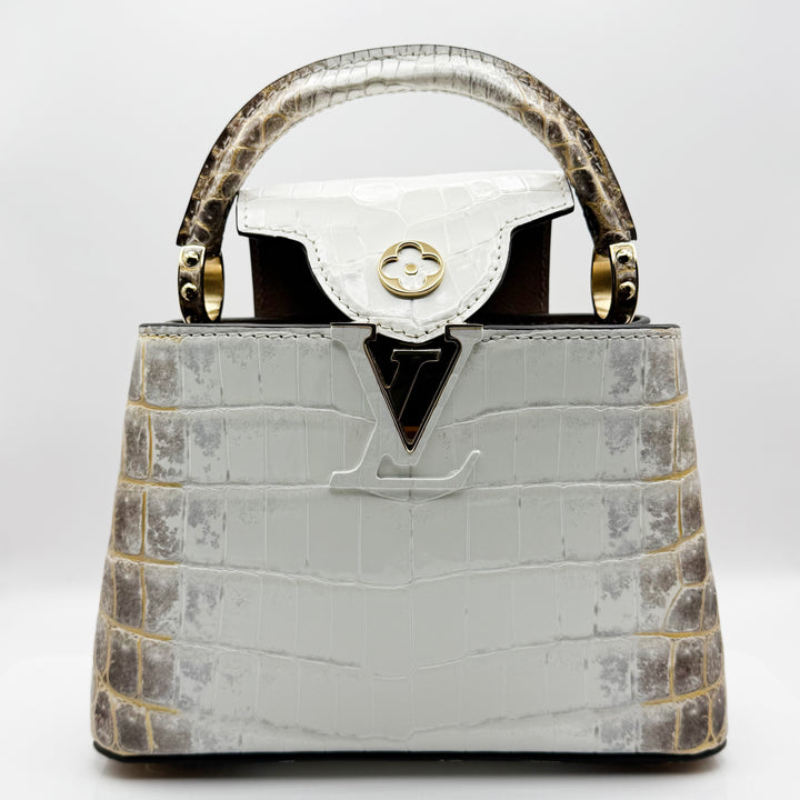 Louis Vuitton Capucines Mini in Krokodilprägung
