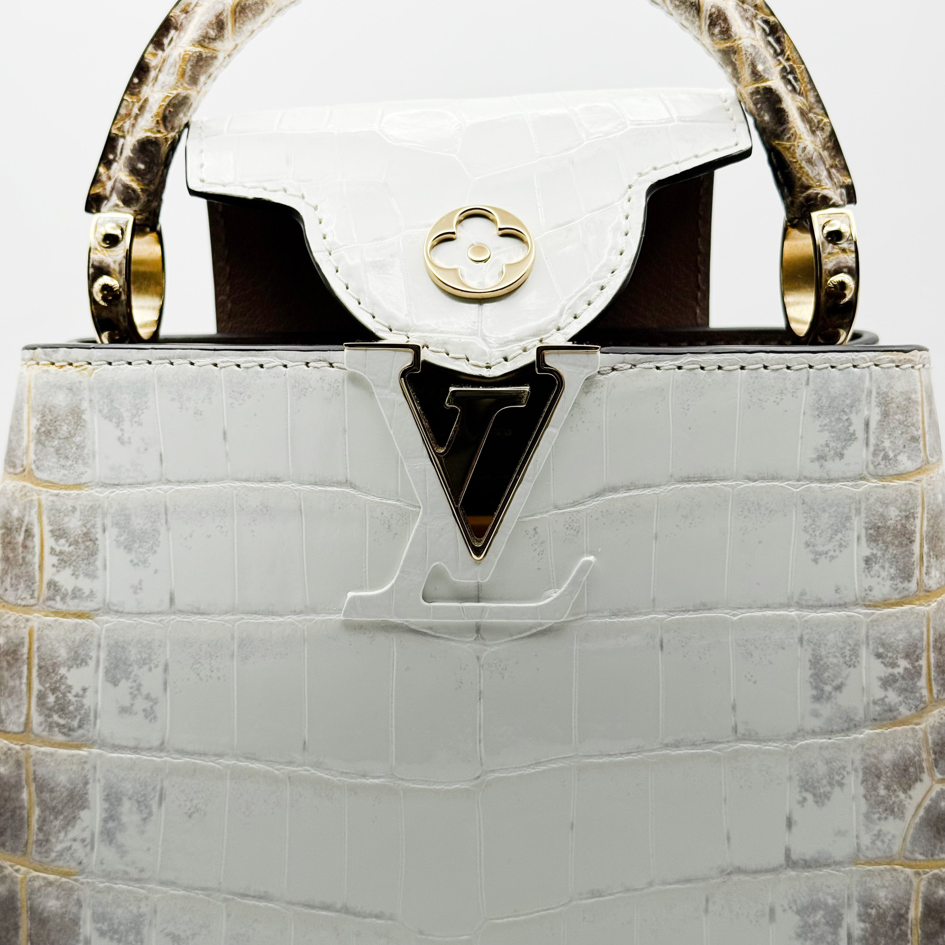 Louis Vuitton Capucines Mini in Krokodilprägung