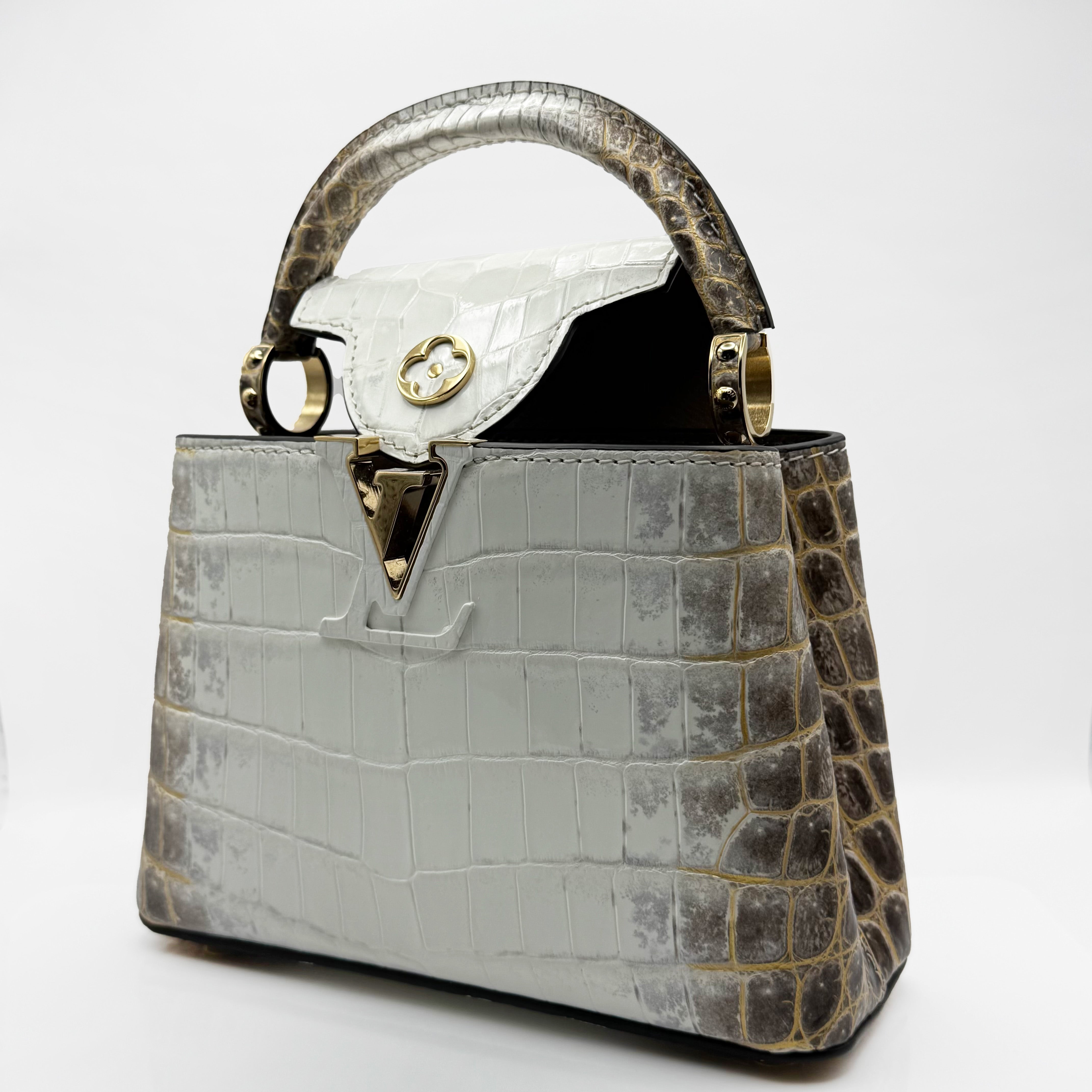 Louis Vuitton Capucines Mini in Krokodilprägung