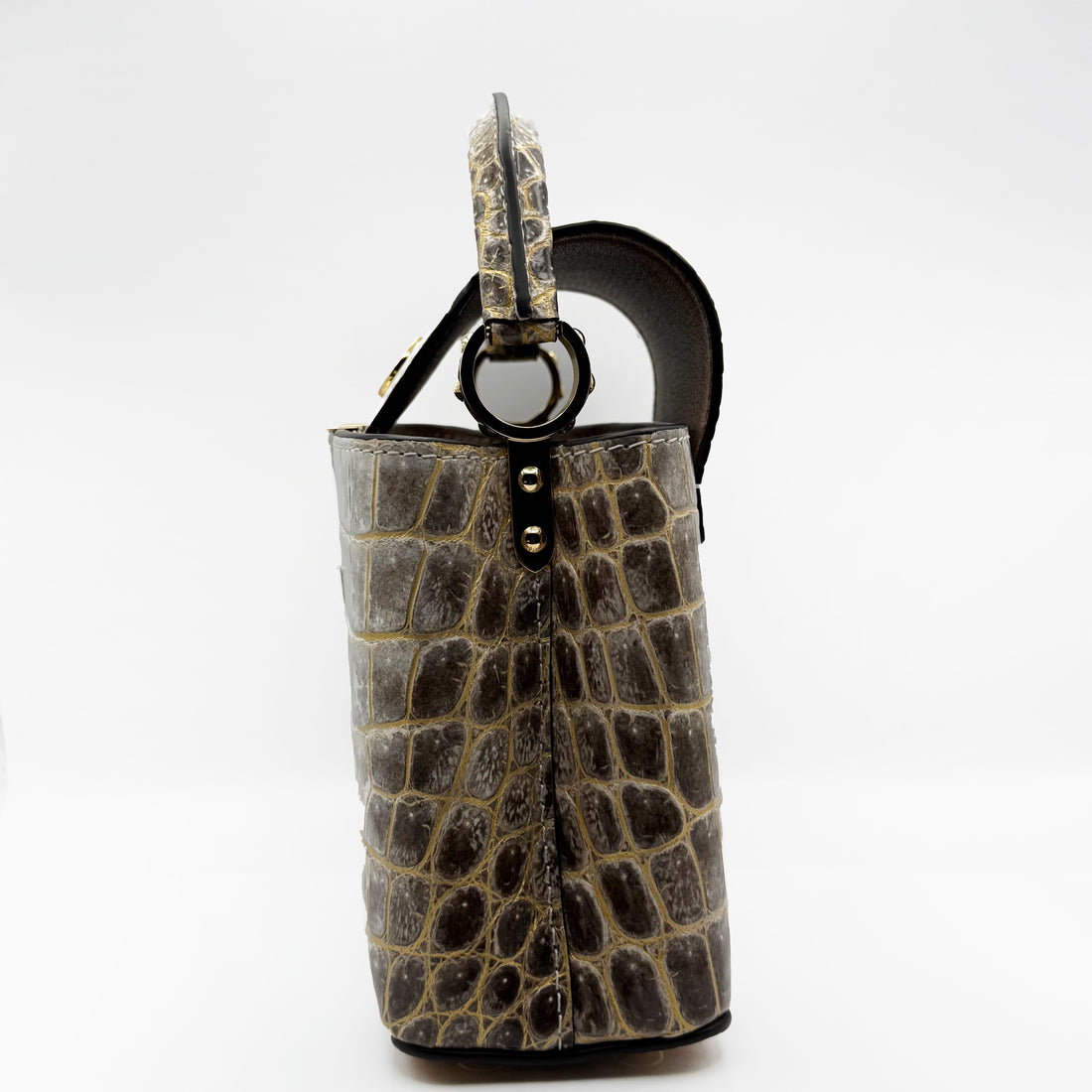 Louis Vuitton Capucines Mini in Krokodilprägung