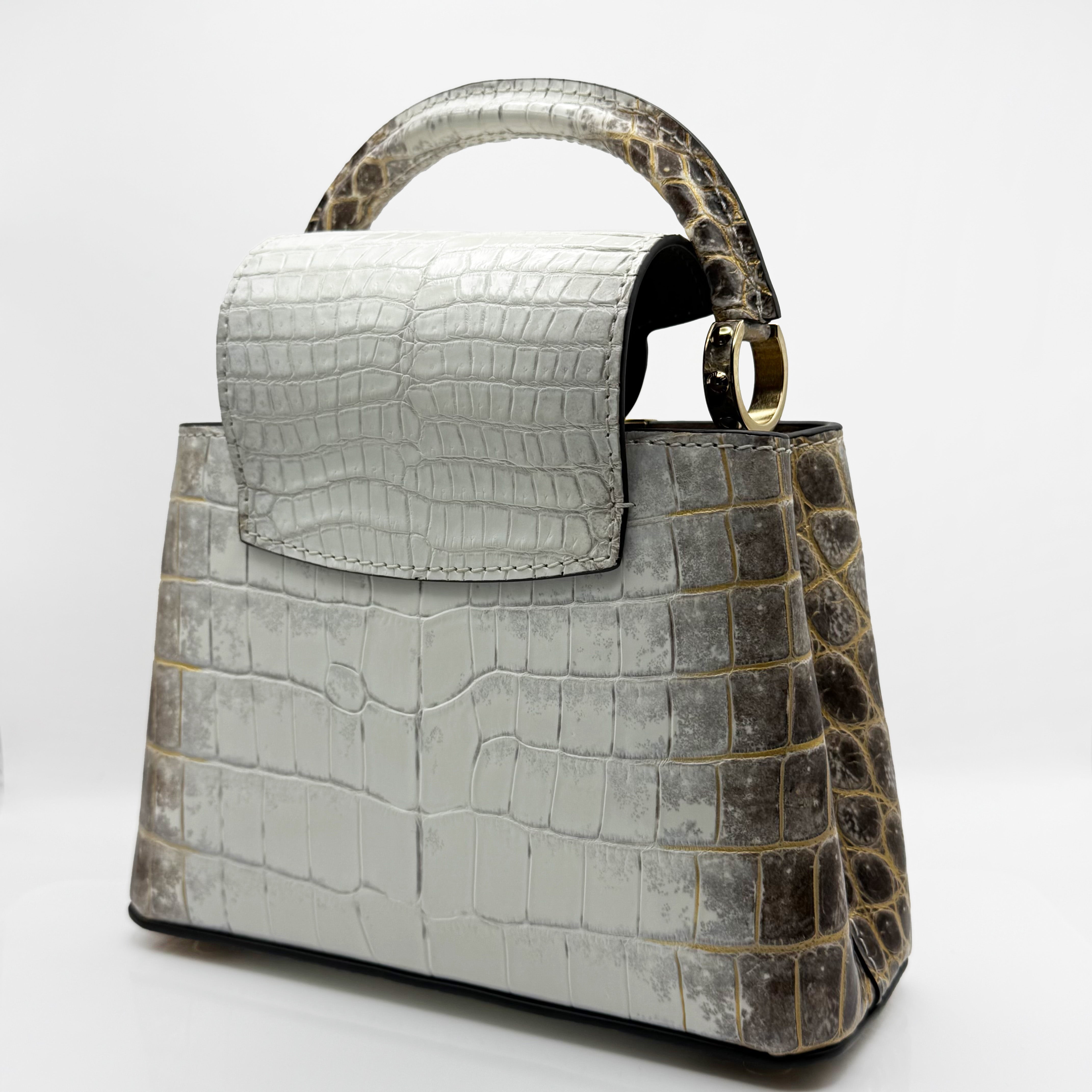 Louis Vuitton Capucines Mini in Krokodilprägung