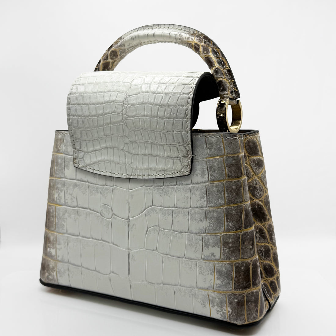 Louis Vuitton Capucines Mini in Krokodilprägung