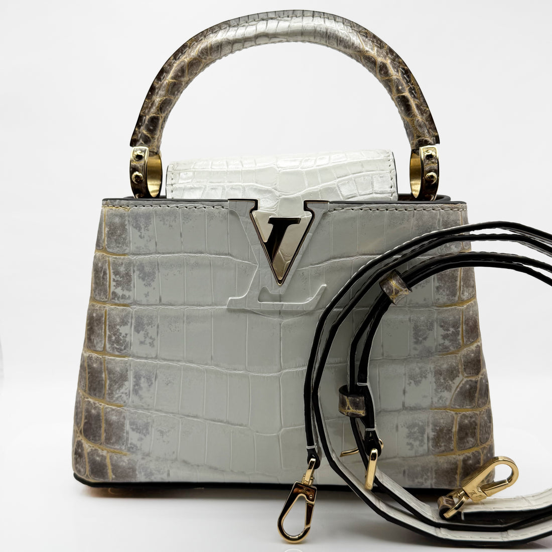 Louis Vuitton Capucines Mini in Krokodilprägung