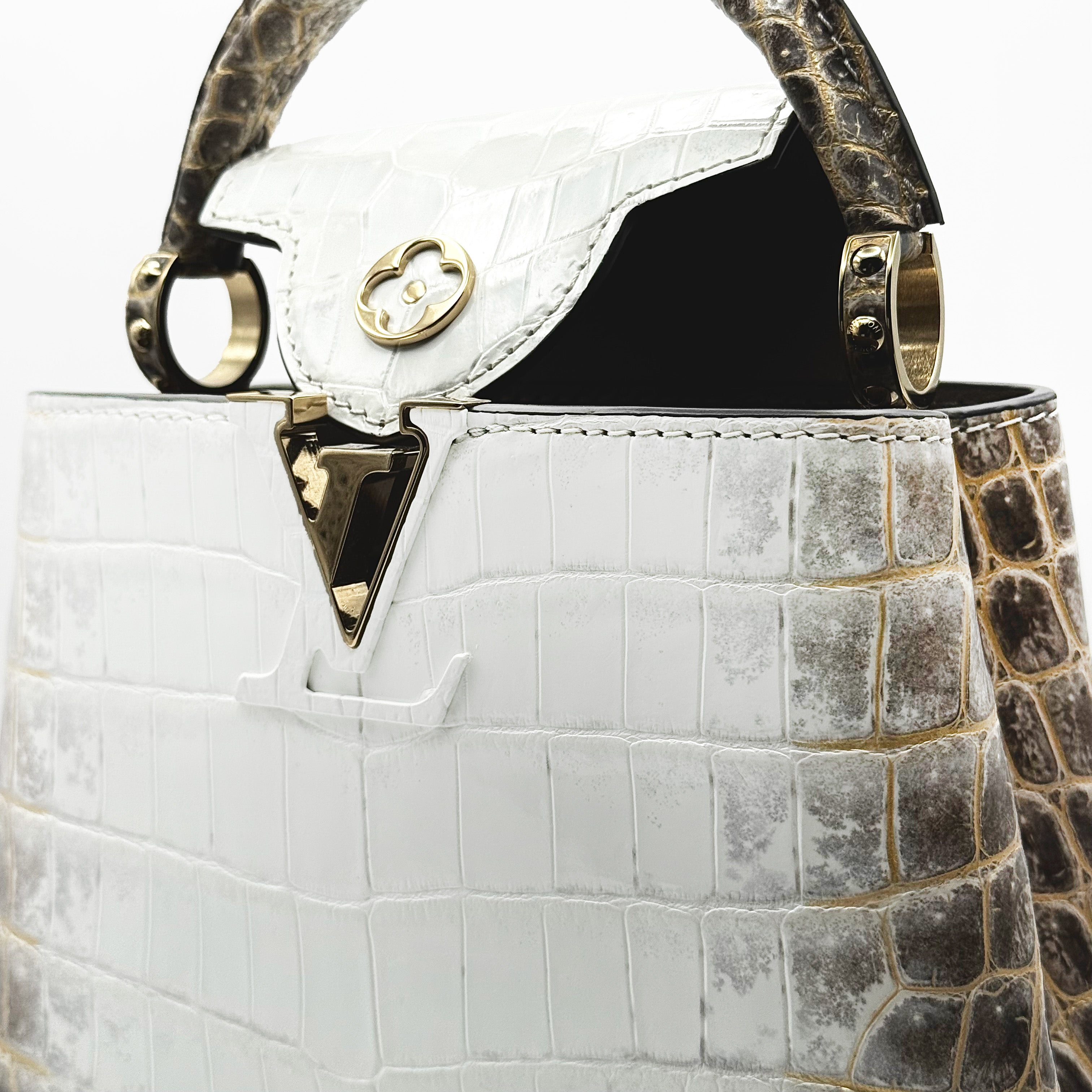 Louis Vuitton Capucines Mini in Krokodilprägung